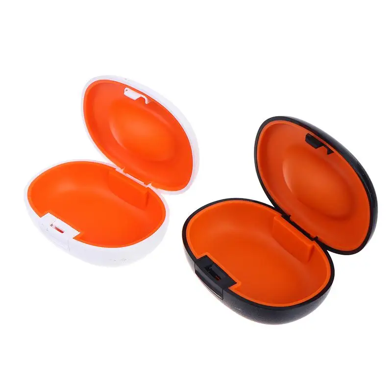 1Pcs Portable Hearing Aid Hard Protective Storage Box Hearing Aid Case Organizer For Sound Amplifier Hearing Aid Accessories