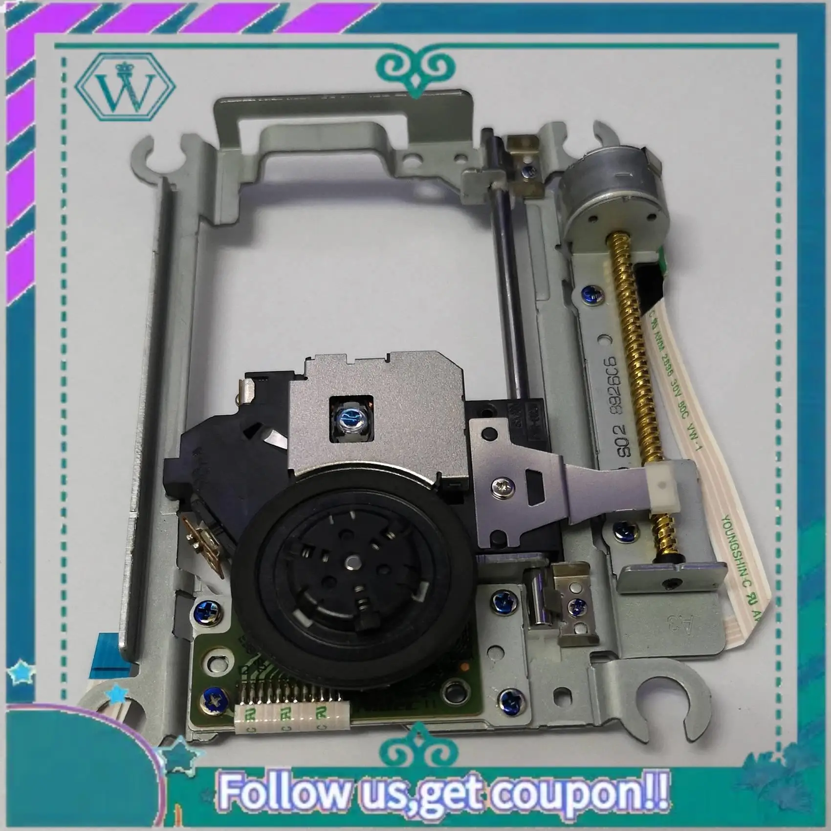 A75Q-TDP182W 79000 عدسة الليزر البديلة مع آلية سطح السفينة، عدسة الليزر لآلة الألعاب لـ PS2 Slim/Playstation 2 Optical