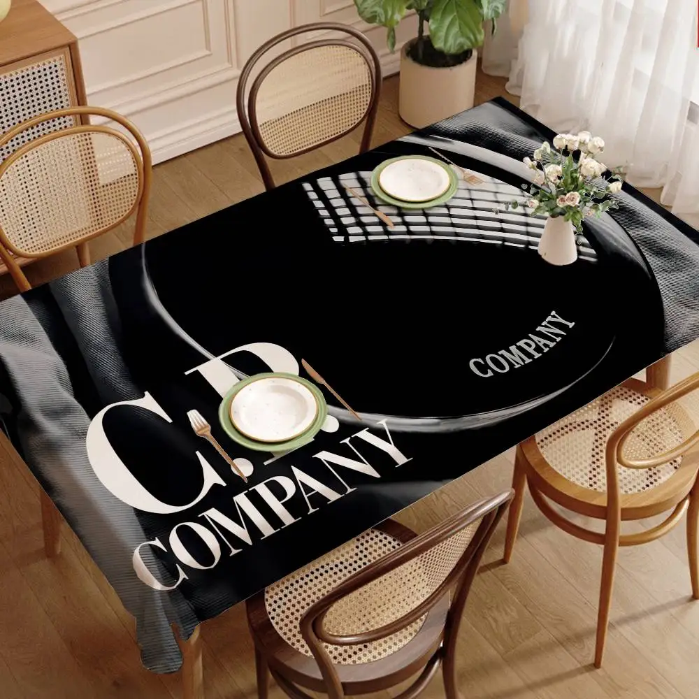 C-CP-Fashion-Company Rectangular Tablecloths Washable Wedding Party Kitchen Dining Living Room Birthday Decoration Table