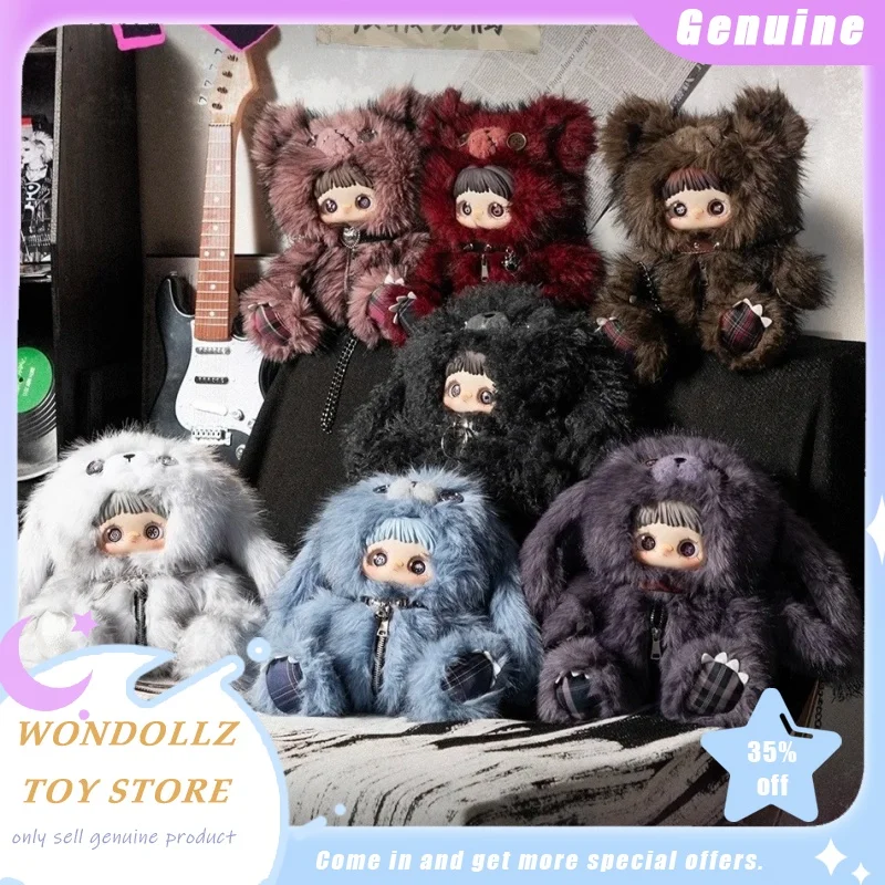 

Оригинальная серия кукол Maymei Rebel: коллекционная виниловая плюшевая кукла-сюрприз в коробке, украшение для сумки-кроссбоди или рюкзака, модная игрушка, подарок для девочек и детей