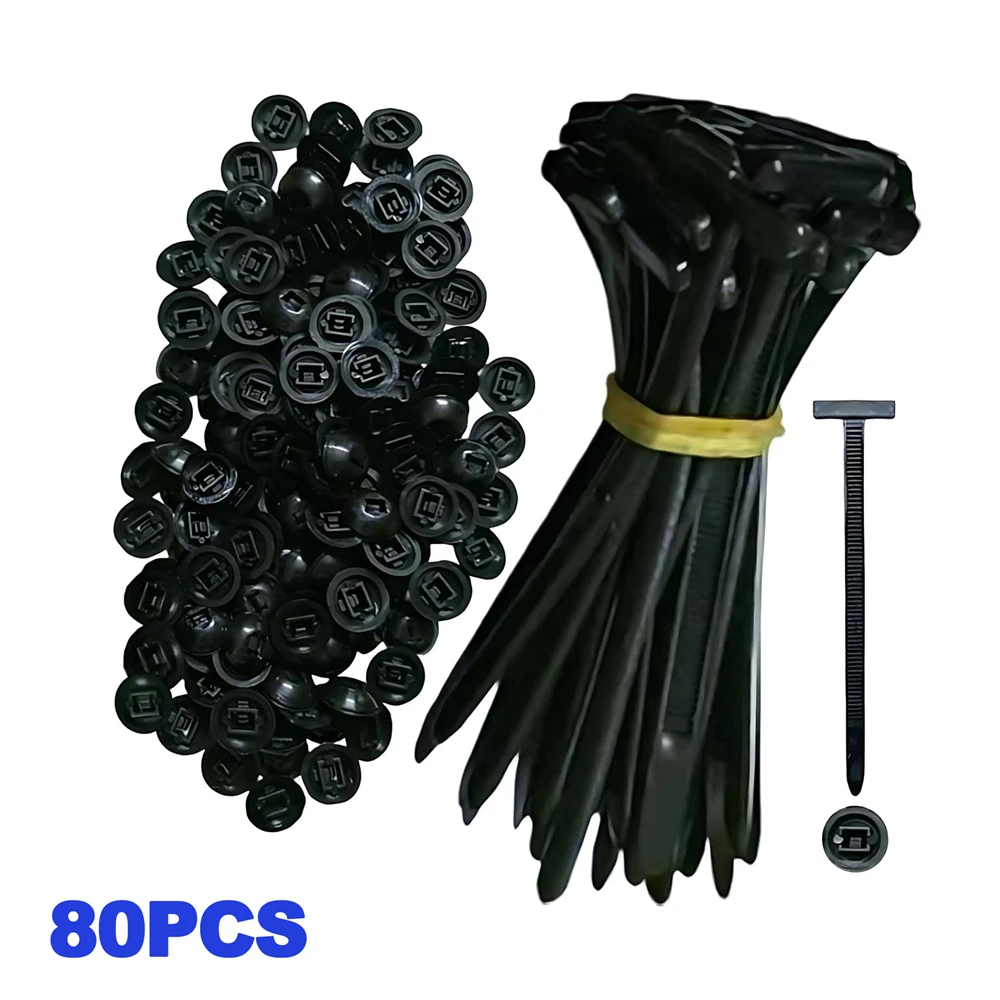 200/100/50 Stück Selbstsichernde Nylon-Kabelbinder mit Druckclips – Wiederlösbare Kabel- und Rohrhalter für Auto, Befestigung & BündelungRohrhalter Autowiederverwendbare Kabelbinderwiederverwendbare KabelbinderAuto Zub – Detail 13