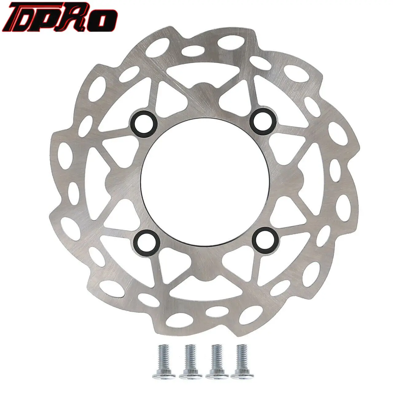 TDPRO 190mm Rear Disc Brake Rotor for 4 Stroke 50cc 70cc 90cc 110cc 125cc Engine Pit Bikes Dirt Bikes Off Roads Apollo