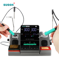 Best Rc Soldering Station SUGON T3602 Mobile Welding Station Electric Soldering Iron Tool Preheat Rework Station