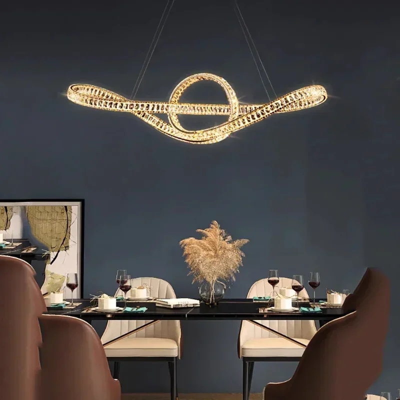 home decorationPendant lights, luxury crystal living room chandelier, dining  Pendant lamp, ceiling light, indoor lighting
