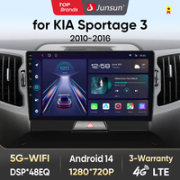 Junsun AI voice Wireless Carplay Android Auto radio For KIA Sportage 3 2010 2011-2016 Car Intelligent Systems BT 2 din autoradio