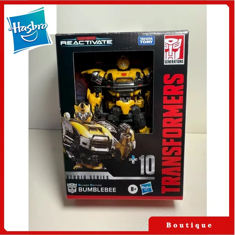 

In stock Hasbro Transformers toysStudio Series Gamer Edition Deluxe Class WFC SS-GE-10 Bumblebee Cybertron Autobots Action