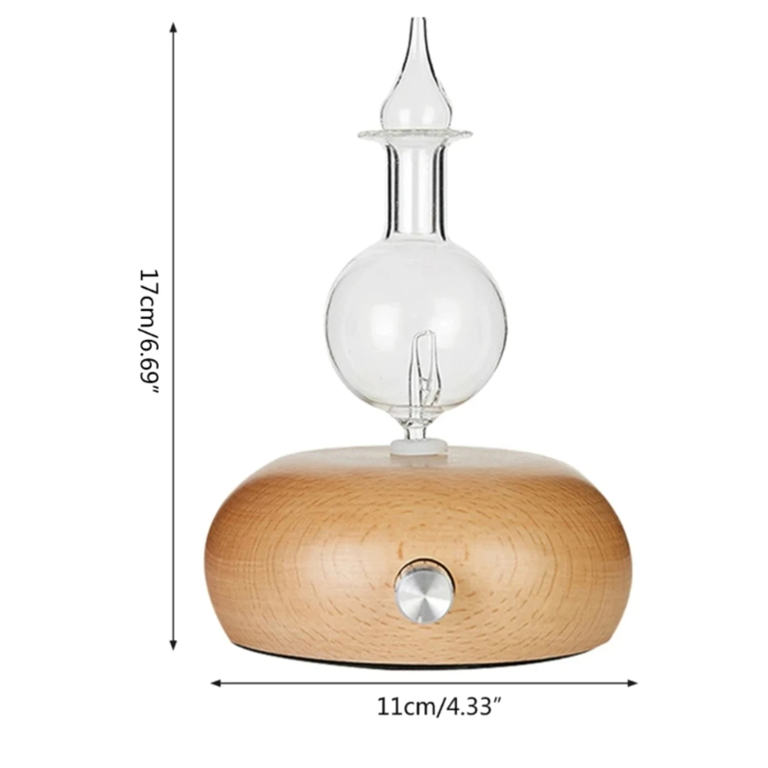 25ml Solid Wood Diffuser Pure Oil Diffuser Cold Diffuser Anhydrous Silent Essential Oil  Diffuser Great Gift Dropshipping