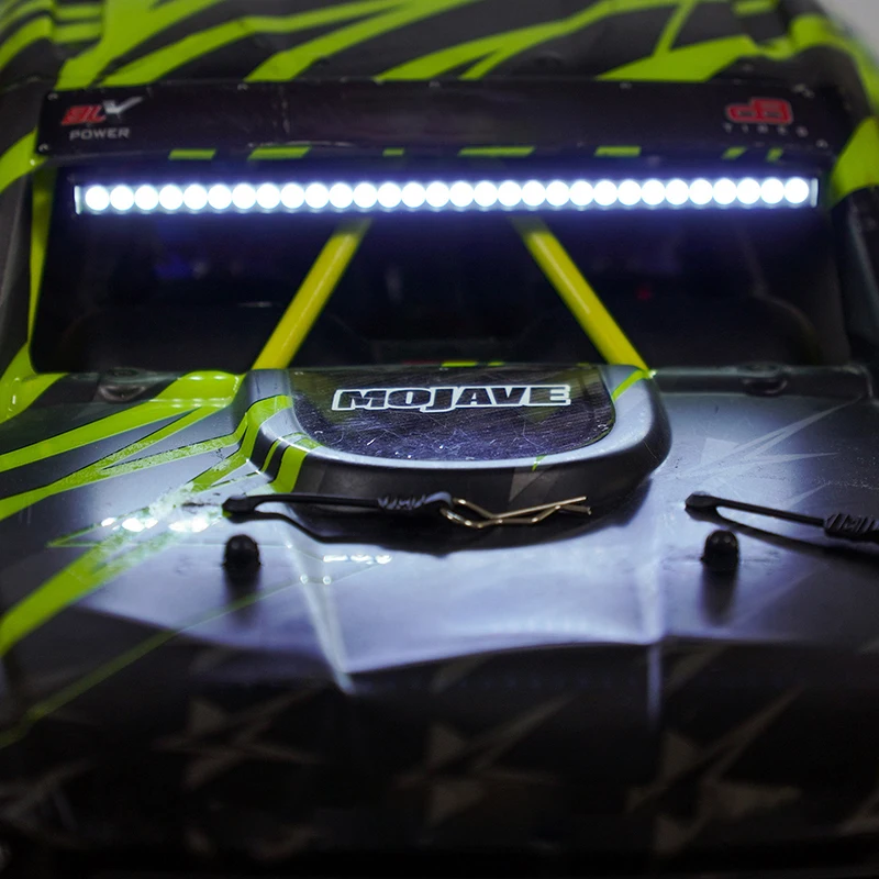 RC Car LED Simulation 7.4V Roof Lights Taillight Headlight for 1/7 ARRMA MOJAVE 6S 4X4 EXB RC Short Course Desert Truck Car