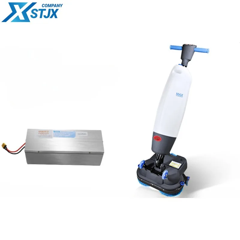 Folding small lithium battery mopping machine for home office, commercial hotel and restaurant