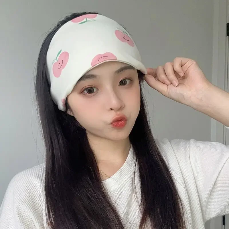 

Cotton Postpartum Hairband Summer Breathable Thin Headscarf Spring Autumn Protection Forehead Bun Headwear for Mothers