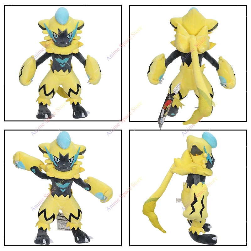 Pokemon Peluche Lucido Zeraora Morbido Peluche Giocattolo Anime Carino Zeraora Collezione Ornamento Bambole per I Ragazzi Regalo Di Natale