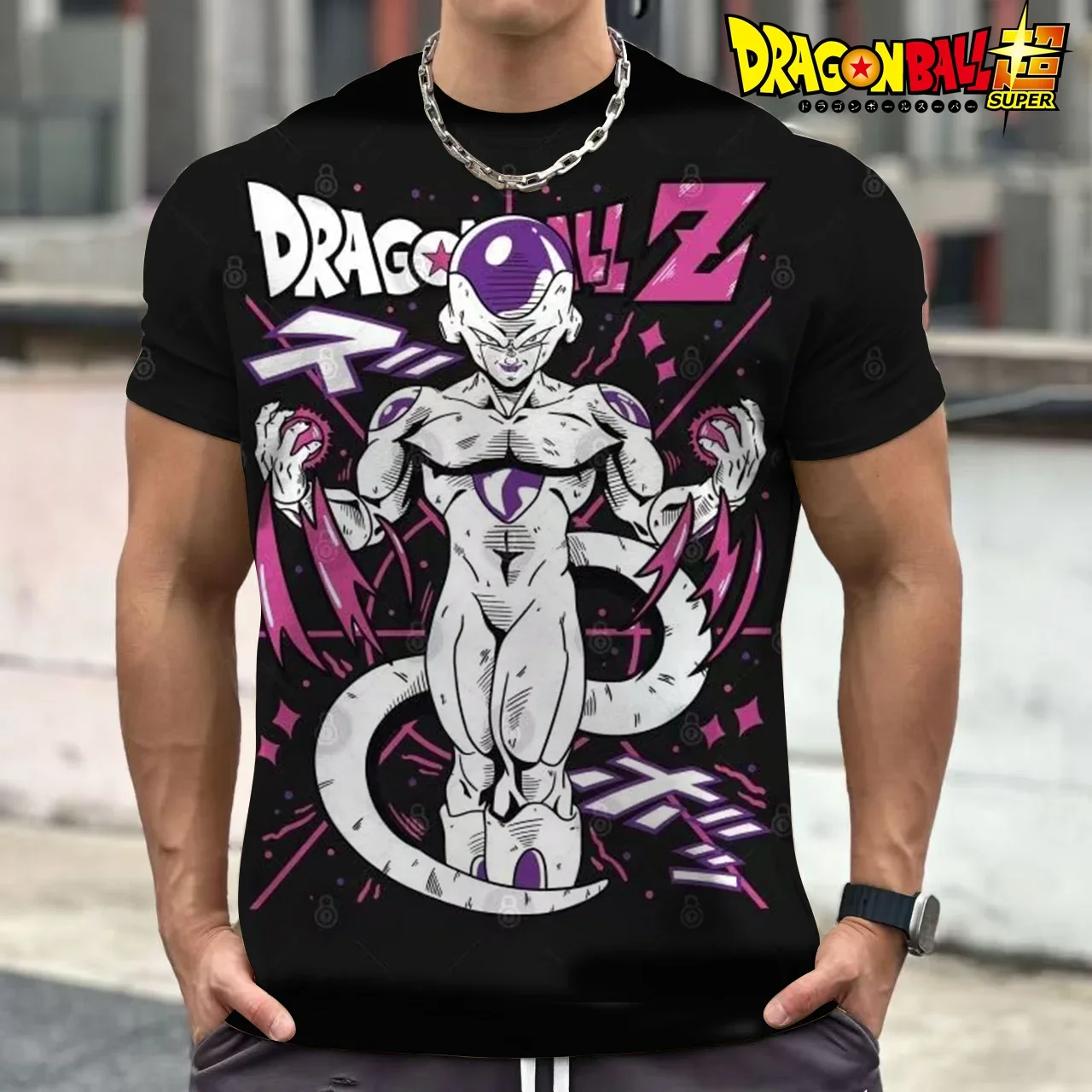

2025 Fashion Casual T-shirt Boy Girl Unisex Children's Clothing Tshirt Tops Anime Dragon Ball Goku 3D Print Kids T Shirt Summer
