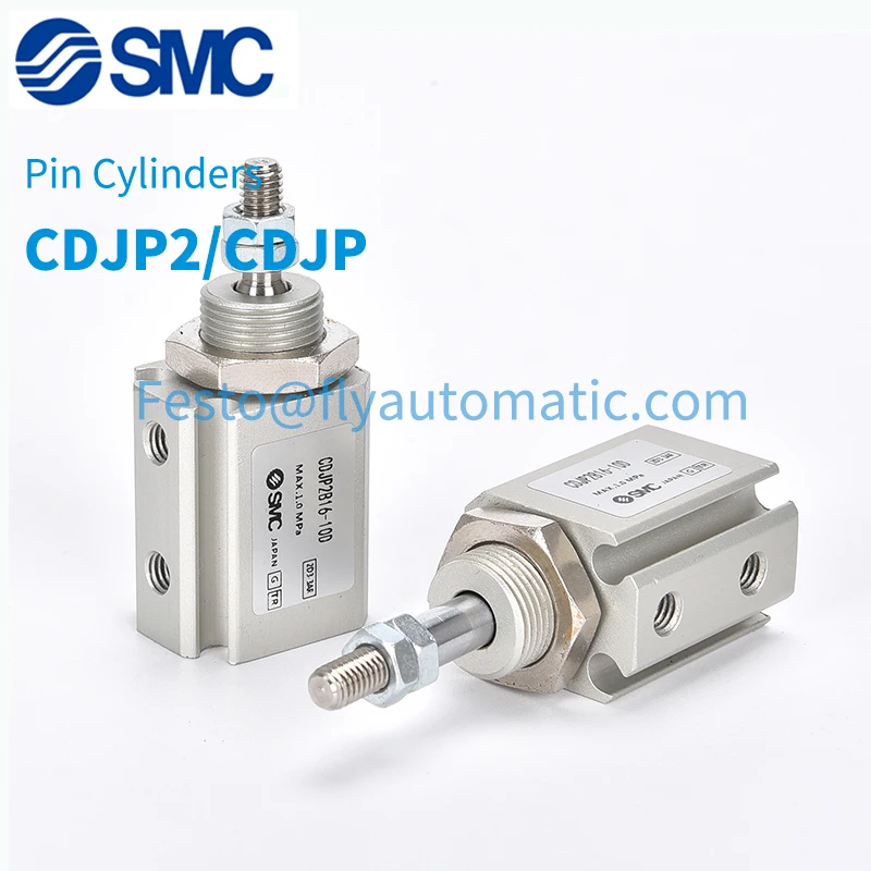 

SMC Pin Cylinders Φ6 Φ10 Φ16 CDJP2B6/CJP2B10 CDJP2B16-5D 10D 15D