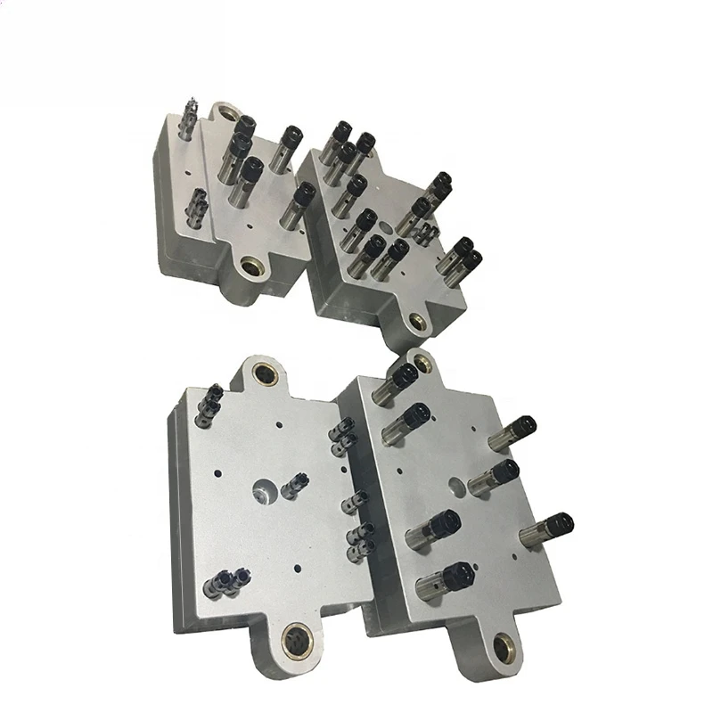 New design of two drilling fixed multi-spindle head elastic webbing