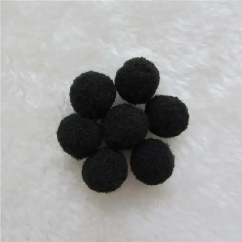 100 pz pompon 1.5 cm pompon morbidi soffici peluche Pom Poms palla Furball artigianato giocattoli fai da te decorazione della casa forniture per