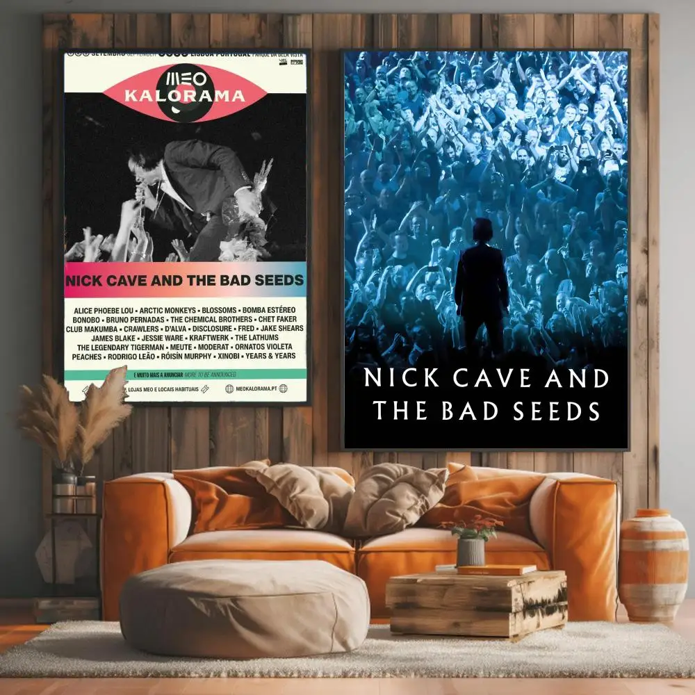 band N-Nick Cave And The Bad Seeds-S Painting Calligraphy Artwork for Living Room Bedroom Office Home Decor