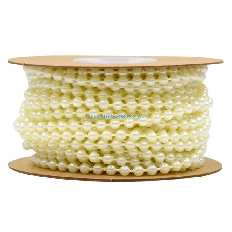400A Косплей Корона Жемчуг Отделка из бисера Бахрома из бисера Отделка для поделок Жемчужная цепочка из бисера