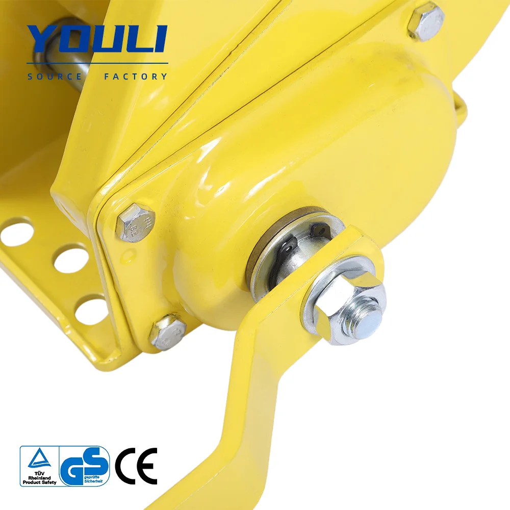 Fabricante de cabrestantes Cabrestante manual de doble manija con freno automático para elevación vertical