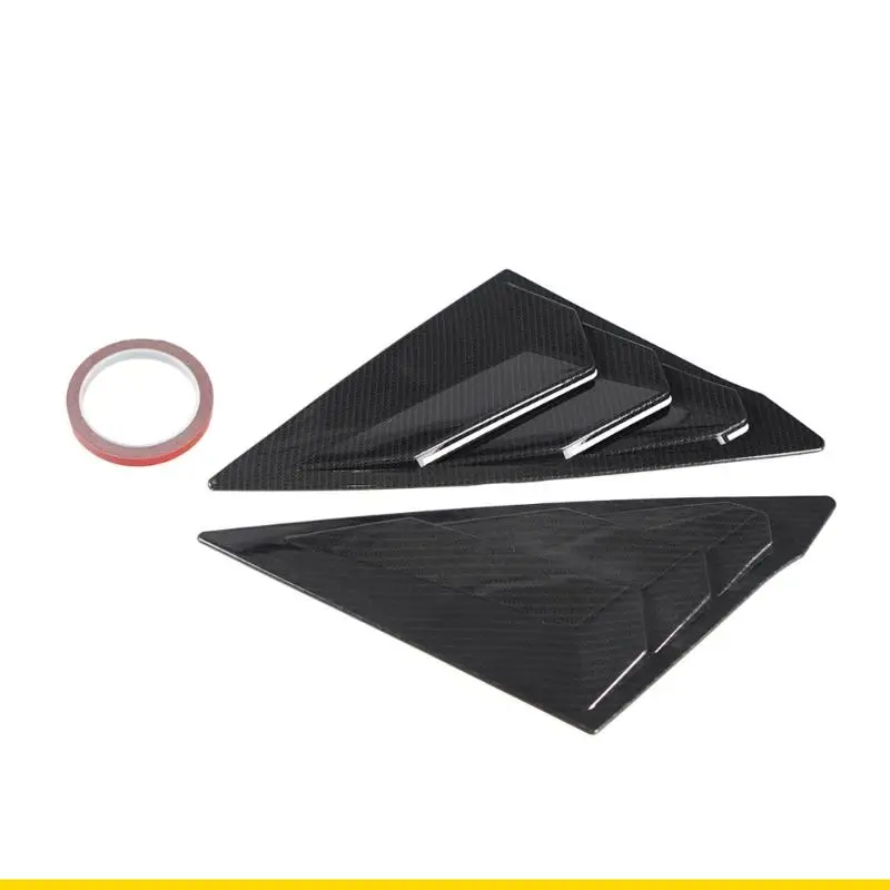 SZCH Waterproof Light Weight ABS Car Window Louvers Window Shutter Cover Trim Side Window Shades Cover Blinds
