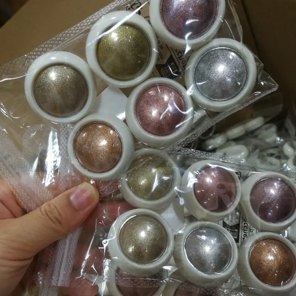 6병 메탈릭 미러 효과 크롬 파우더 홀로그램 글레이즈드 네일 파우더 매니큐어 장식 반짝이는 금색 은색 글리터 파우더