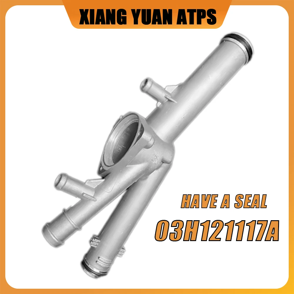 

03H121117A Engine Coolant Thermostat Housing Aluminium WHT005190 WHT000862 For Audi Q7 VW Passat Phaeton Touareg CC Skoda Superb