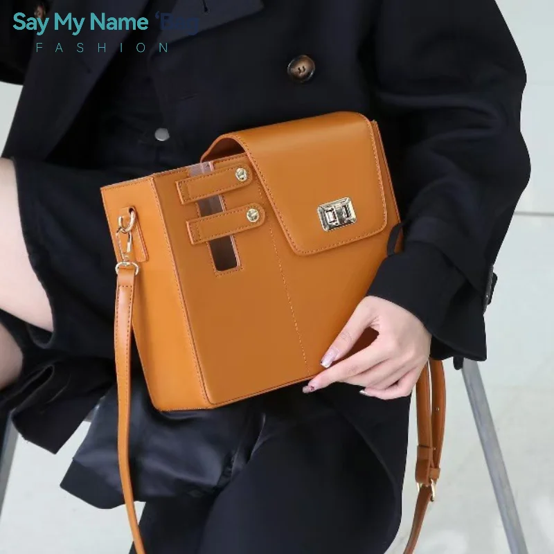 

Women Shoulder Diagonal Cross Portable Tote Bag Water Bottle Protective Cover Minimalist Work Commuting PU Water Cup Storage Bag