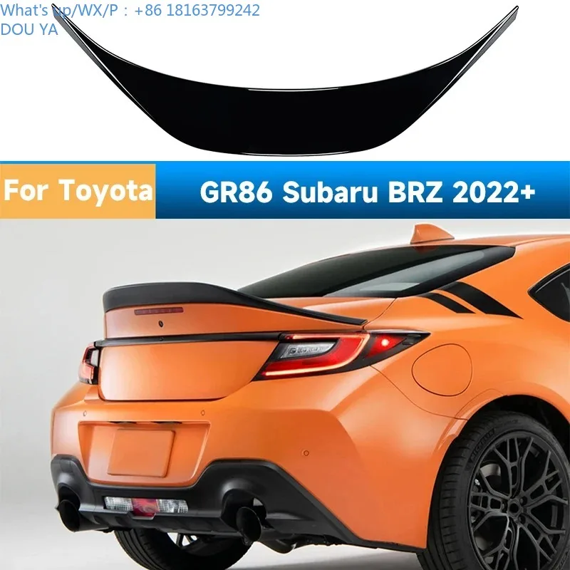 

For Toyota GR86 BRZ 2022+ Car Roof Trunk Spoiler Top Rear Wing Tail Splitter Rear separator Fixed Wind Wing Auto Parts
