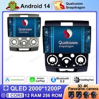 Android 14 Car Radio For Ford Everest Ranger Mazda BT50 BT-50 2006-2010 Head Unit 4G LTE Navigation DVD Multimedia Viedo Player