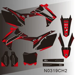 For HONDA CRF250 CRF 250 2014 2015 2016 2017 CRF450 CRF 450 2013 2014 2015 2016 Graphics Decals Stickers Motorcycle N0319CH