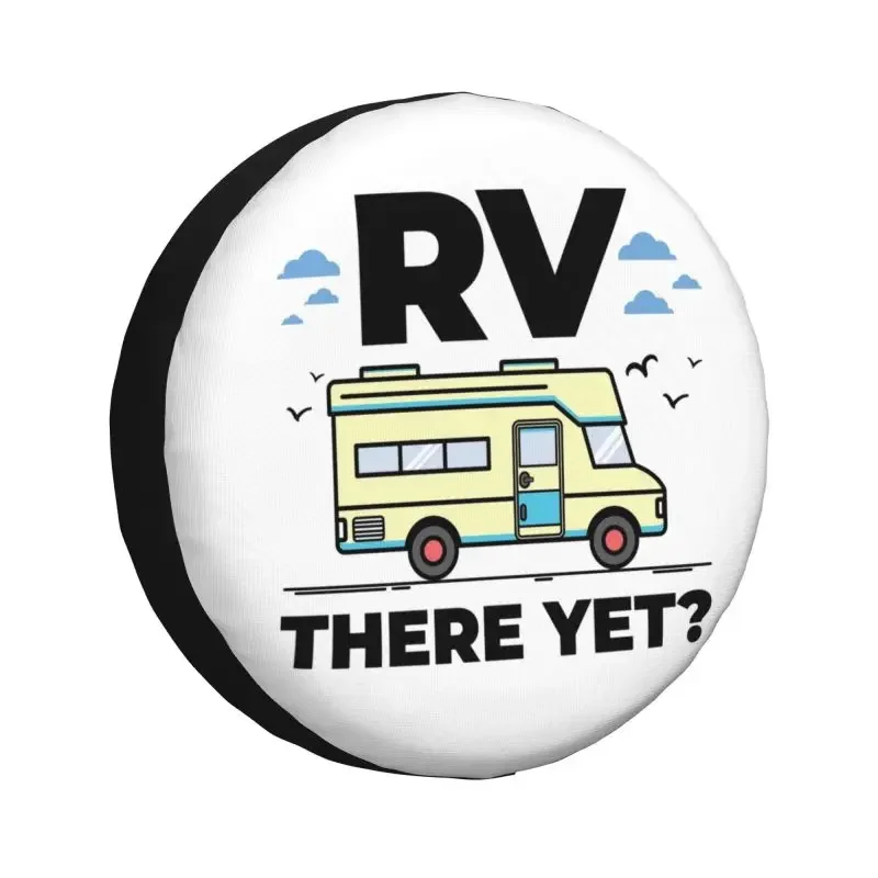 

RV There Yet Camping Spare Wheel Cover For Jeep Hummer 4x4 SUV Custom Funny Camper Tire Protector 14" 15" 16" 17" Inch