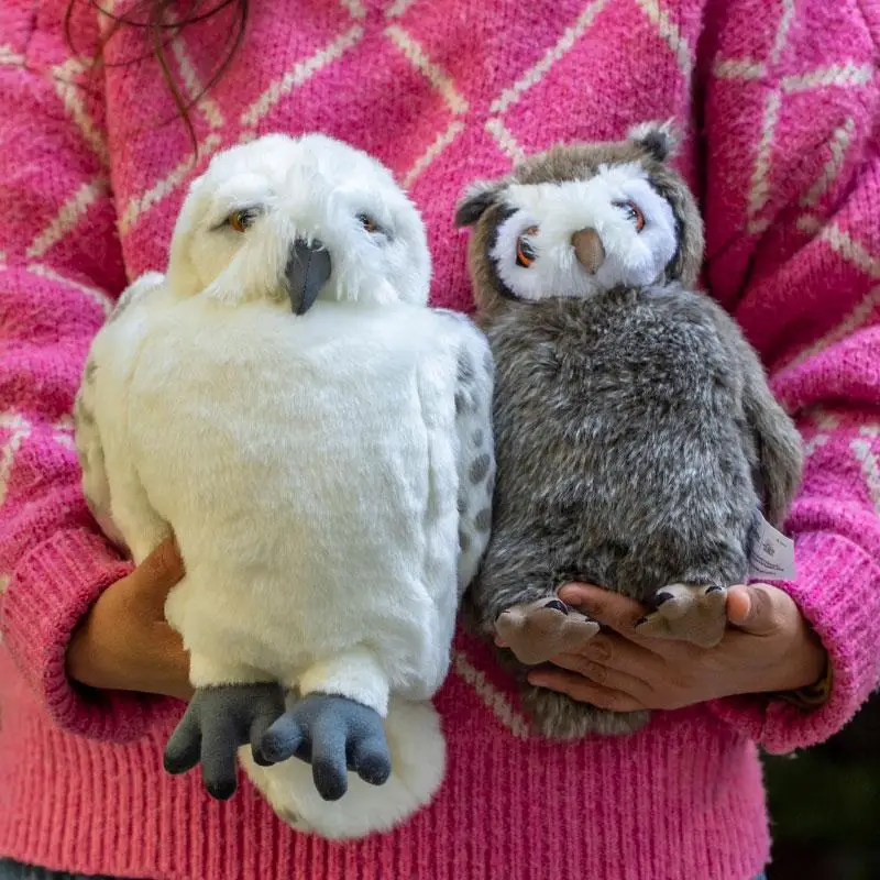 

Beijing Universal Studios Harry Potter Messenger Owl Fur Teddy Bear Cute Hedwig Doll Children's Gift