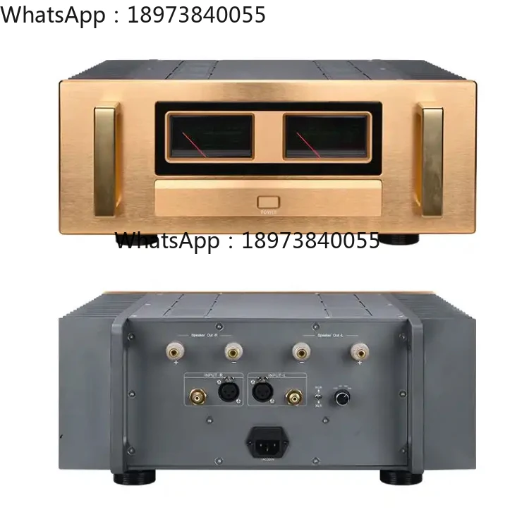 

BRZHIFI высокое качество звука A75SE клон AccuPhase золотой алюминий 2-канальный Hi-End наушники аудио усилитель класса a