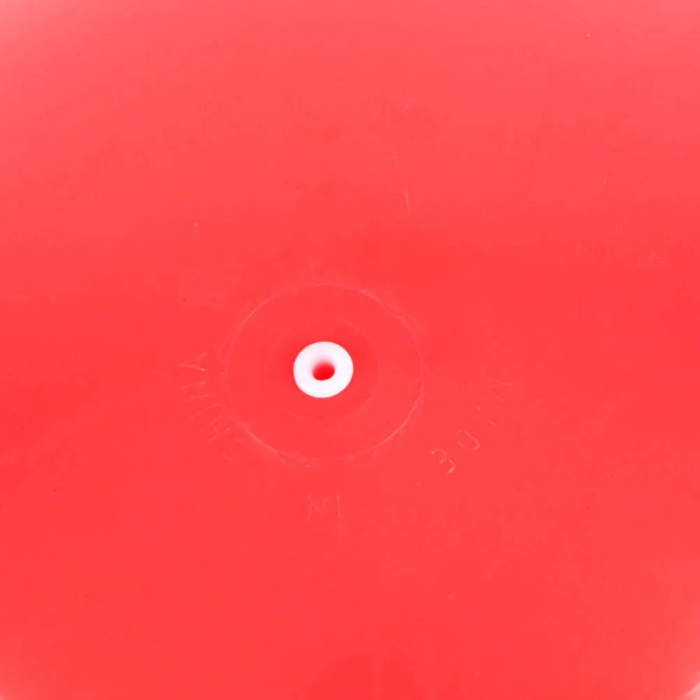 Opblaasbare Hop Ball 44Cm Rode PVC Rubberen Handgreep voor Kinderen Binnen Buiten Bounce Springen Oefening Coördinatie