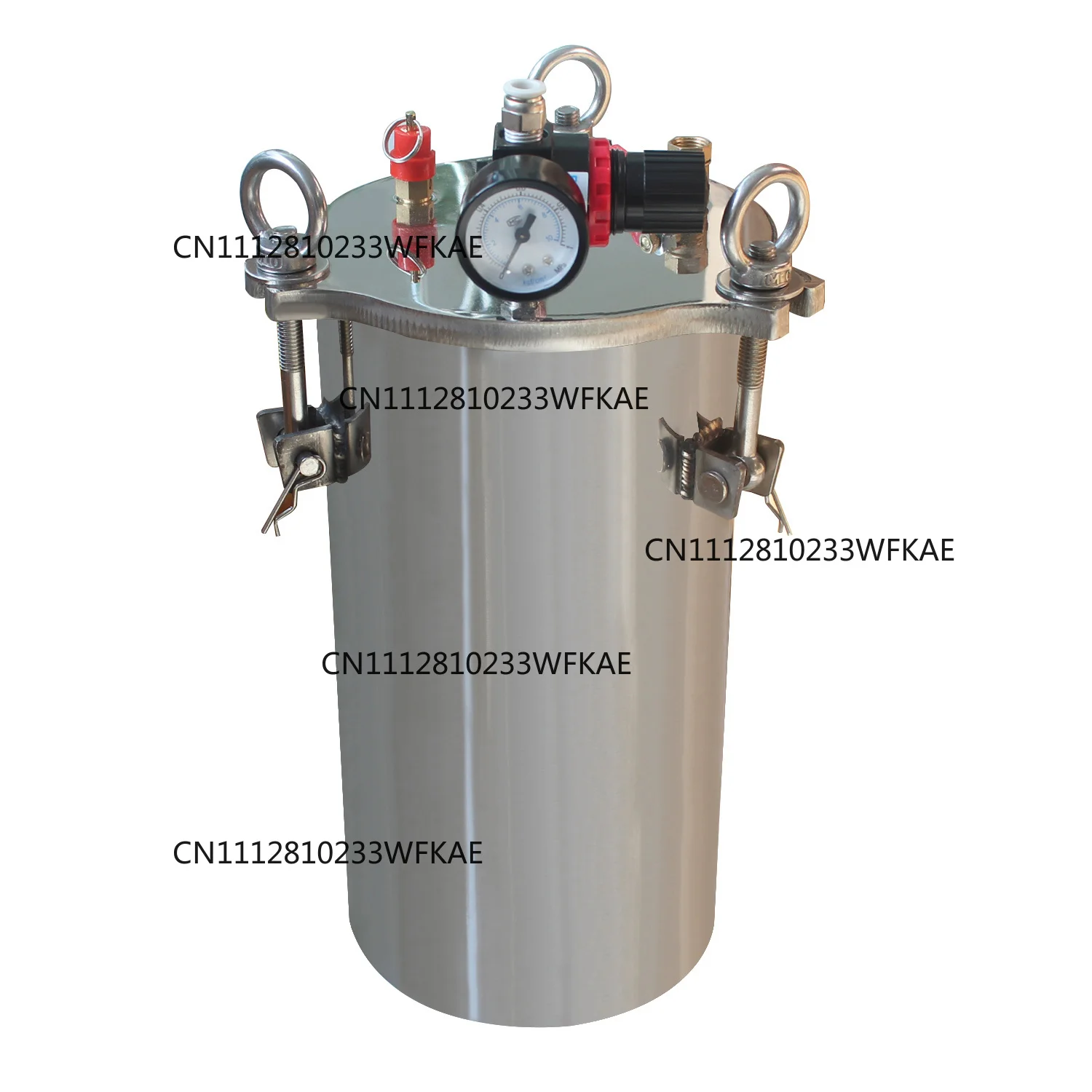 High quality vacuum chamber pneumatic stainless steel paint pressure tank, distributor pressure tank