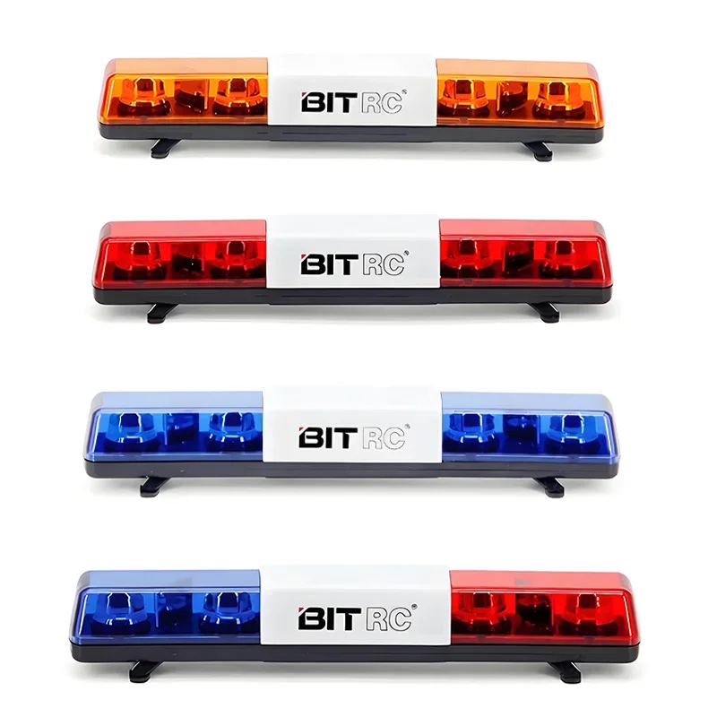 BITRC Simulation Strobe Flash Mechanical Rotation Warning Light for Tamiya 1/14 RC Truck for SCANIA 770S R620 Volvo ACTROS 3363