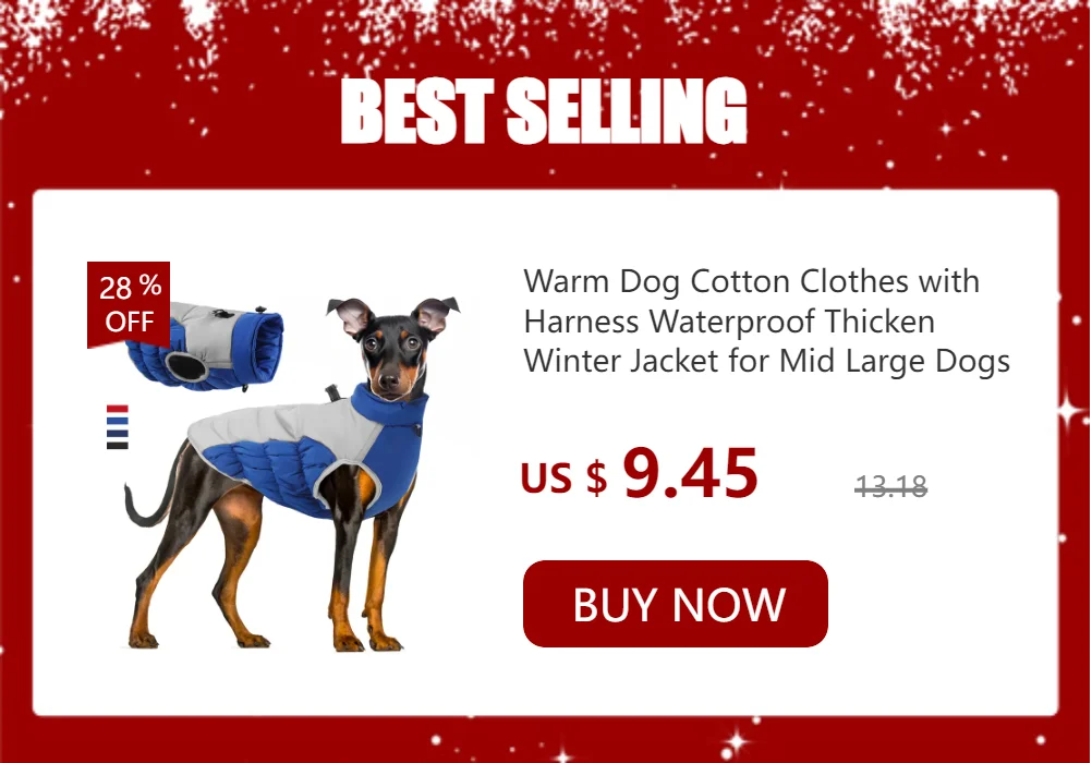 Ropa Impermeable Para Perro Grande, Abrigo Cálido Para Perro Grande