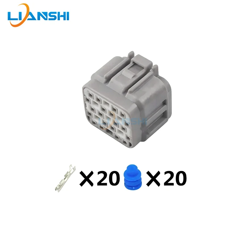 20pin 6188-0494 waterproof plug and 6189-0714 are suitable for the male and female connectors of the excavator connector.