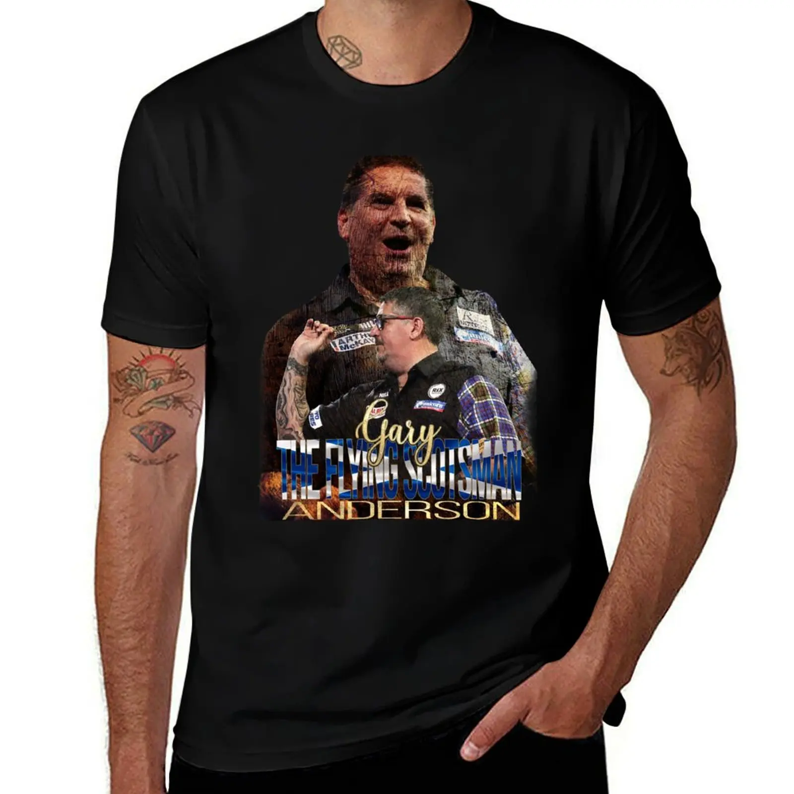 

Gary Anderson Darts Player T-Shirt essential t shirt cheap stuff men clothing
