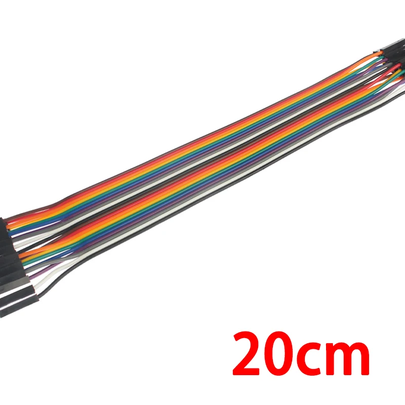 20Pin Dupont Lijn Man Op Man Vrouw Op Vrouw Man Op Vrouw Jumper Wire Kabel 10 Cm 20 Cm 30 Cm Voor Arduino Diy KIT