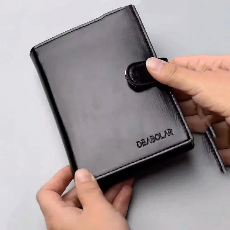 النساء الرجال تتفاعل خمر جواز سفر الأعمال يغطي حامل متعدد الوظائف معرف البنك بطاقة محفظة من جلد PU حالة إكسسوارات السفر