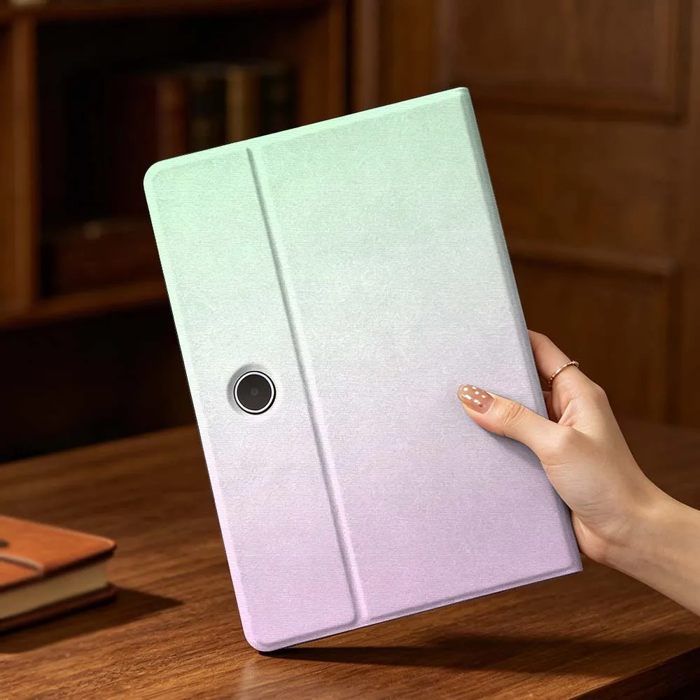 Gradient Background For OPPO VIVO IQOO OnePlus Realme Pad 3 Pro 13 12.1 11.61 11.4 10.36 11 inch Tablet Case Pen Tray