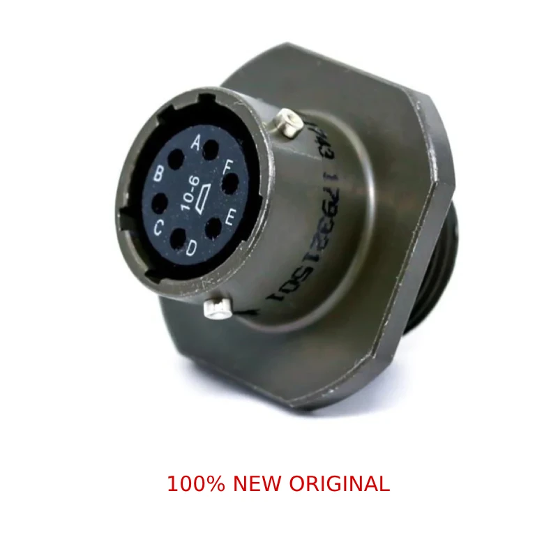 PT01E-10-6S(SR)-ND,Socket,Female Socket,6P,Backshell,Cable Clamp,Strain Relief,Circular Connector,Male Pin,PT01E-10-6P(SR)-ND