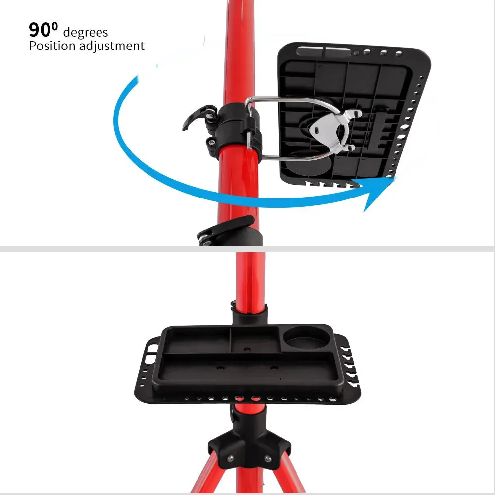 Aluminum Alloy Bicycle Repair Stand Foldable Quick Release Bike Maintenance Rack Adjustable Road MTB Bicycle Repair Tools
