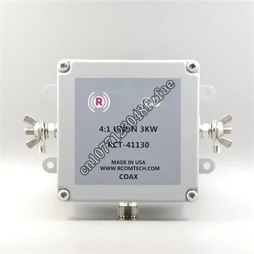

RCOMTECH RCT-41130 4:1 3kW 3000W CW/SSB HF Shortwave Antenna Balun 1.8-54MHz 160m -6m
