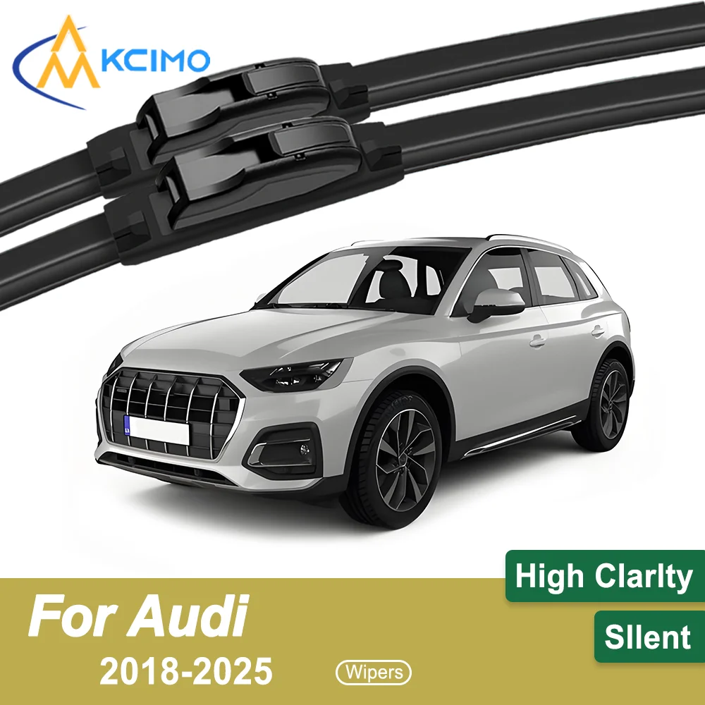 

2-Pack Superior Wiper Blades for Audi Q5 FY 2018-2025 All-Season Durable Quiet Wiping Uninterrupted Visibility