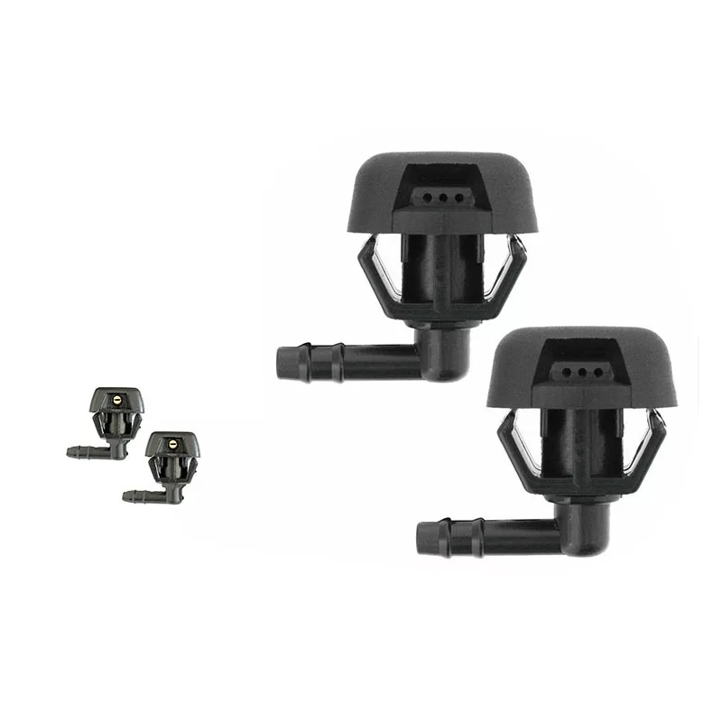 2 قطعة فوهة غسالة الزجاج الأمامي للسيارة طائرات لسيتروين نيمو لبيجو بيبر لشركة فيات كوبو فيورينو 500 بونتو دوكاتو الباندا