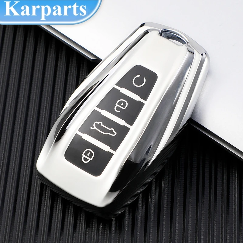 

New TPU Car Remote Key Case Cover Shell For Geely Coolray 2019-2020 Atlas Boyue NL3 Emgrand X7 EX7 SUV GT GC9 Borui Accessories