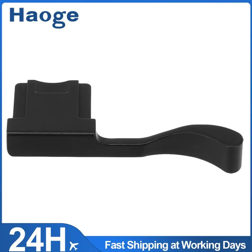 Haoge THB-X2B Metal Hot Shoe Grip for Fujifilm X100VI X100V Black