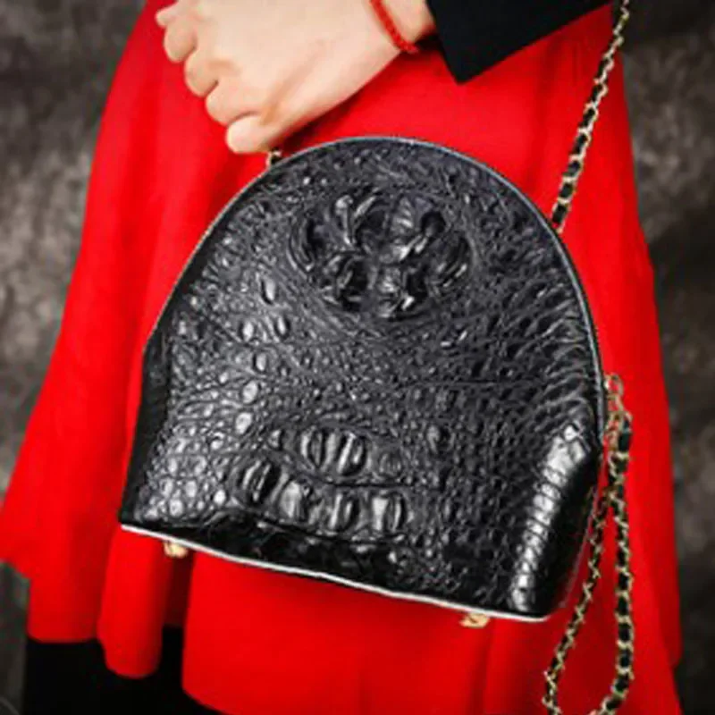 

ouruili crocodile leather women handbag lady's cross-body bag lady's bag the new bucket women bag