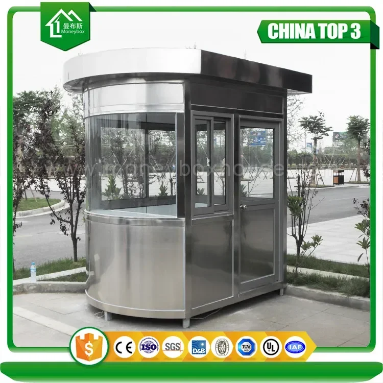 Intelligent High Speed Parking Lot Barrier Gate & Automatic Traffic Barrier & Steel Sentry Box House